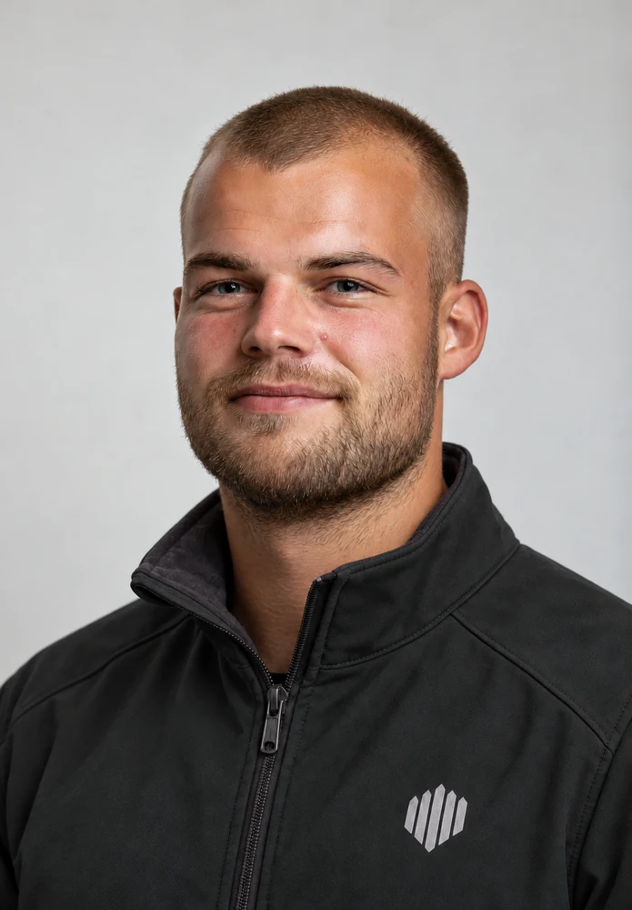 Portret van AI-medewerker Bram